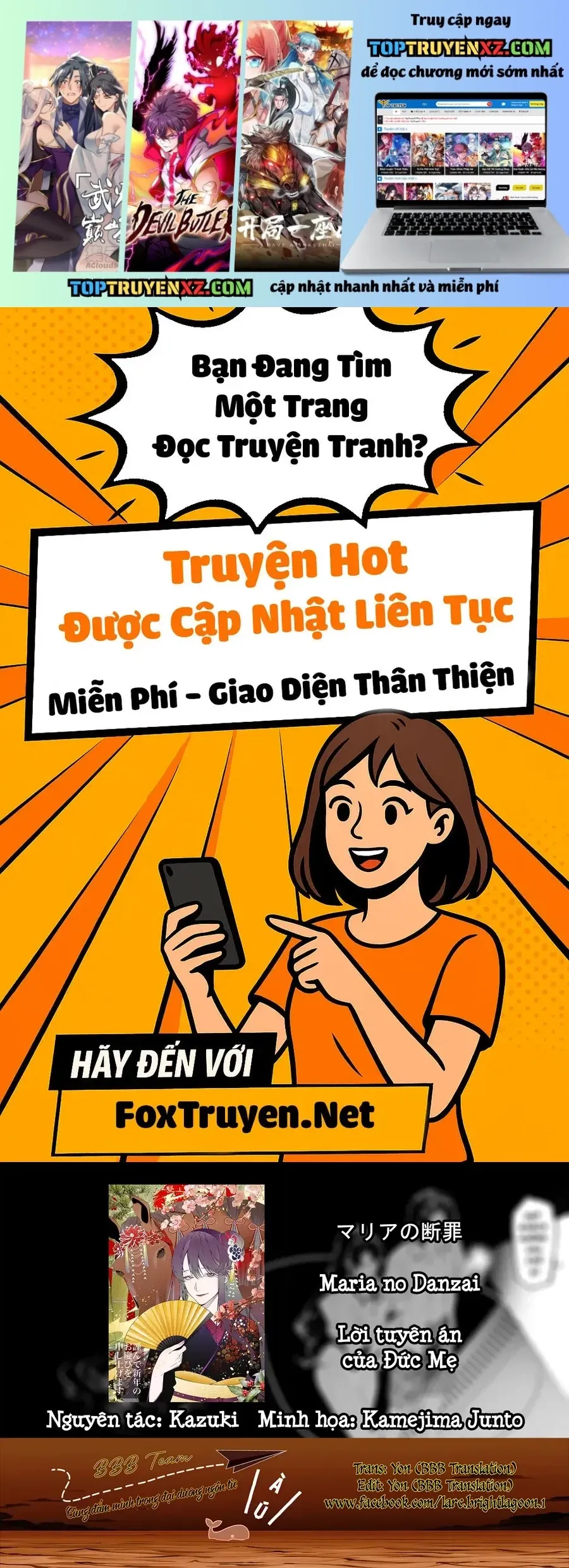 Maria Đoạn Tội - Chap 63 - Trang 2