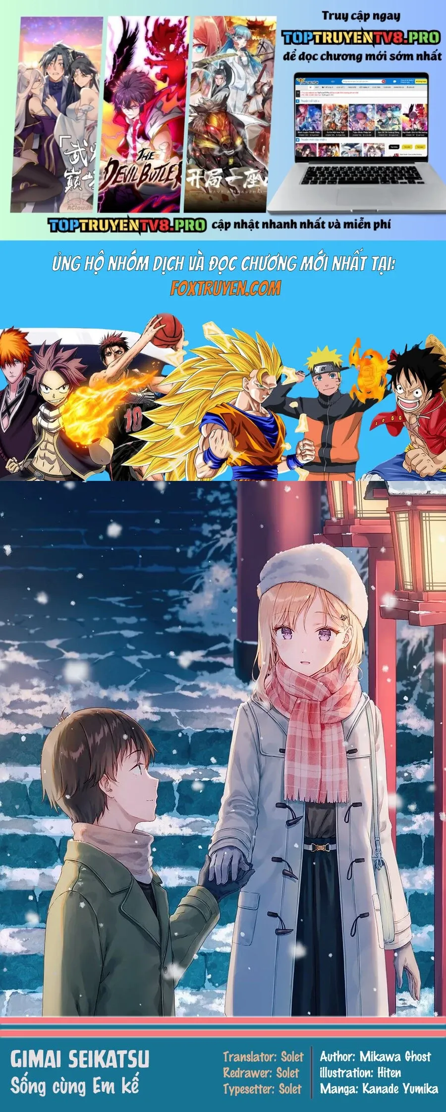 Sống Cùng Em Kế - Chap 31.1 - Trang 2