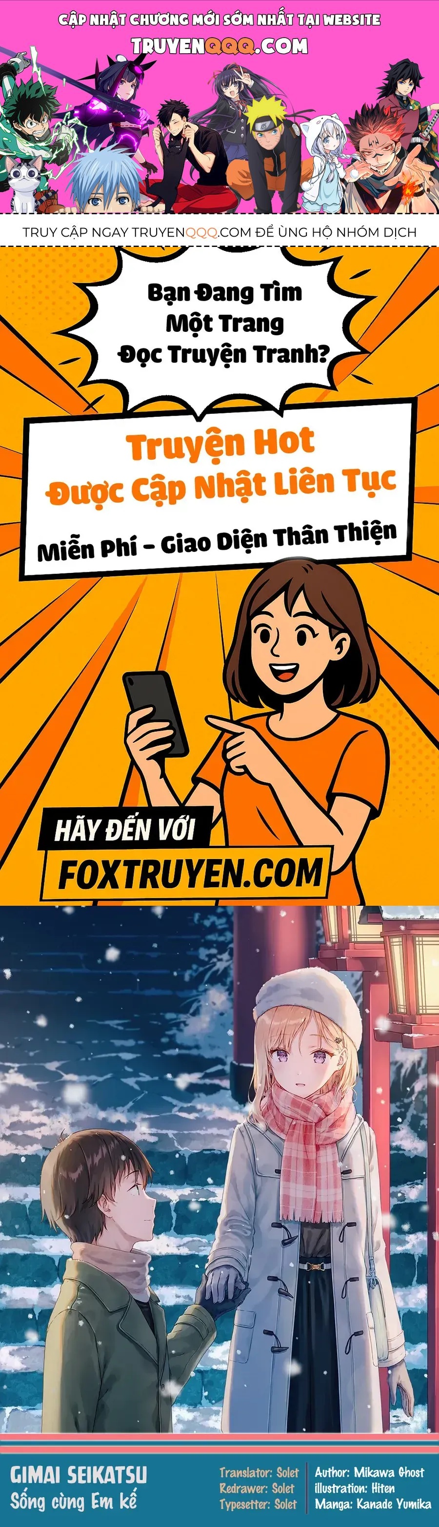 Sống Cùng Em Kế - Chap 33.1 - Trang 1