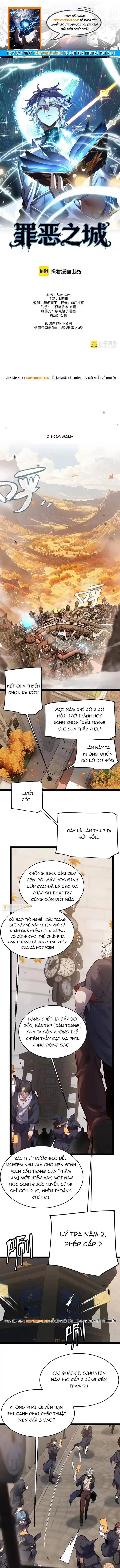 Tội Ác Chi Thành - Chap 19 - Trang 1