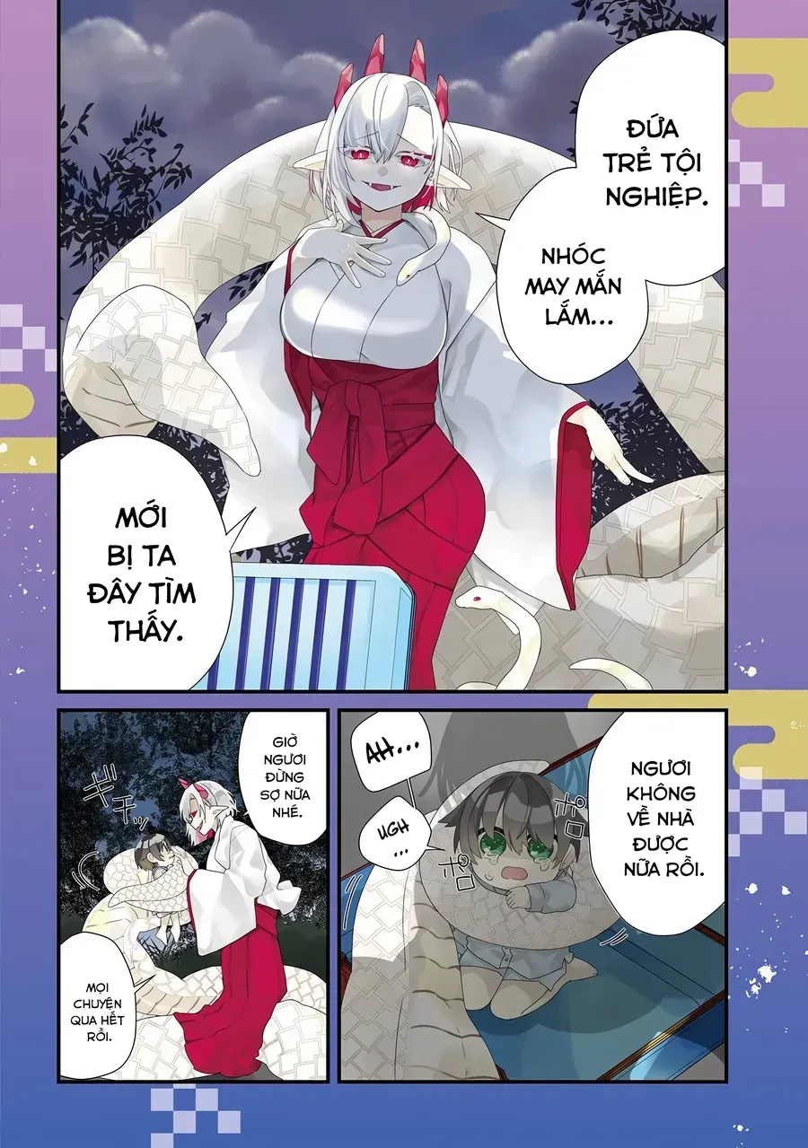 Từ Giờ Làm Con Của Thần Rắn Nhé - Chap 1 - Trang 4