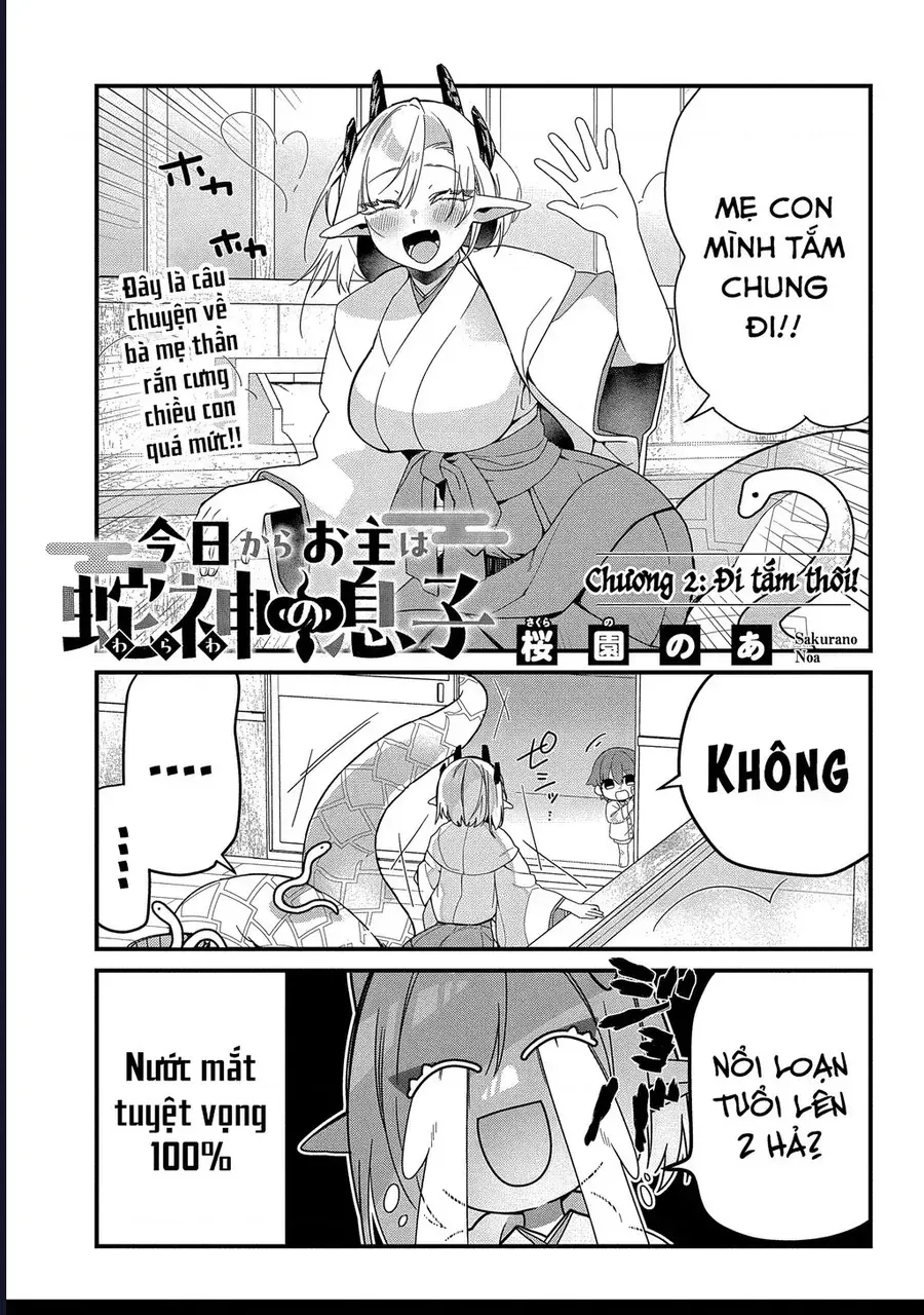 Từ Giờ Làm Con Của Thần Rắn Nhé - Chap 2 - Trang 4