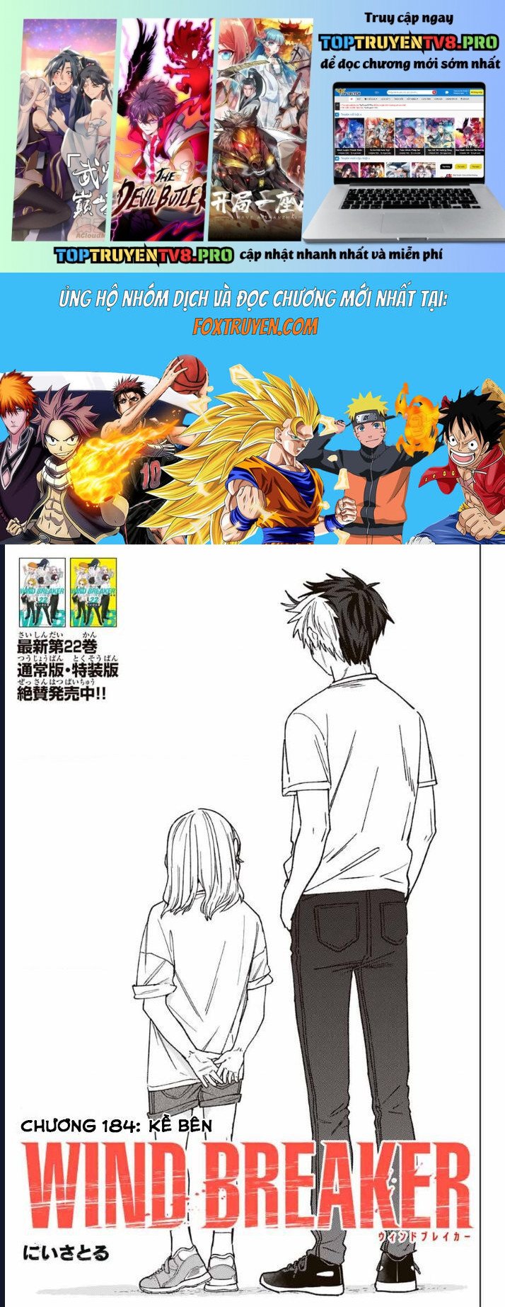 Wind Breaker (Nii Satoru) - Chap 184 - Trang 1