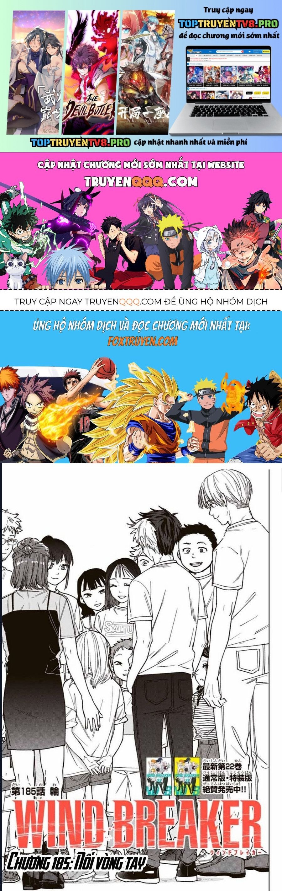 Wind Breaker (Nii Satoru) - Chap 185 - Trang 1