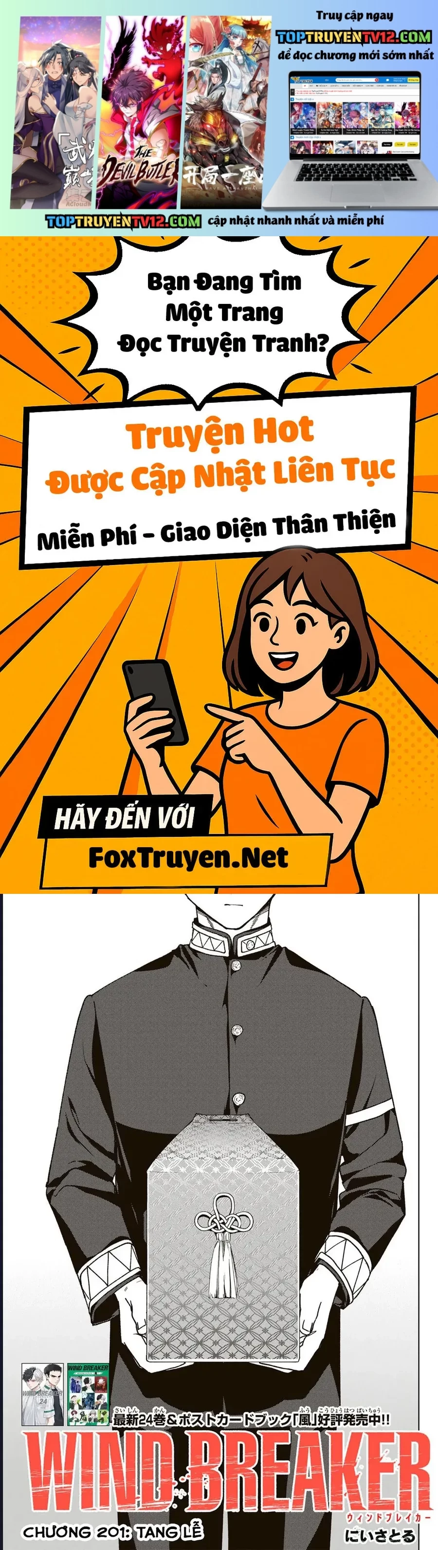 Wind Breaker (Nii Satoru) - Chap 201 - Trang 1