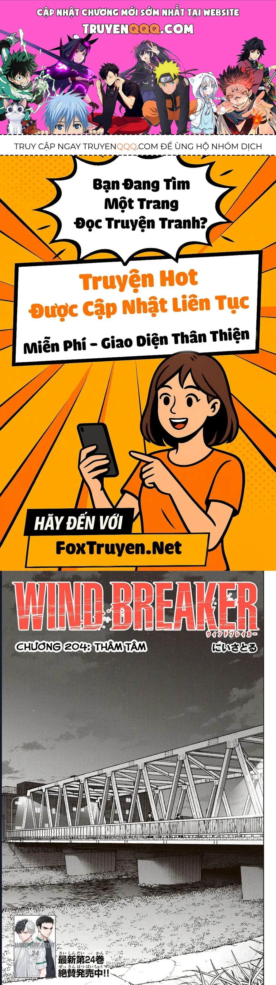 Wind Breaker (Nii Satoru) - Chap 204 - Trang 1
